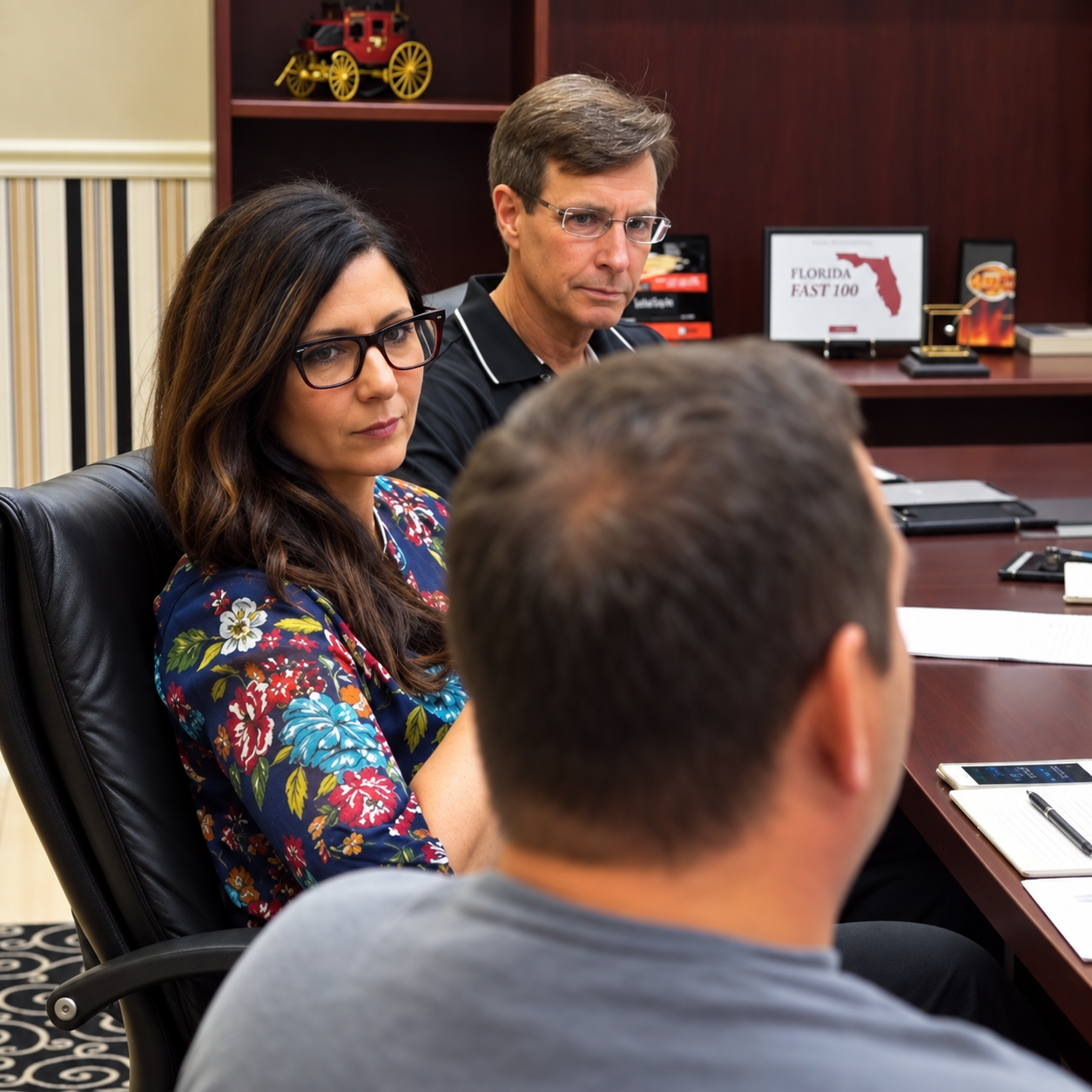 Candid peer challenge during a TeamStrength forum meeting